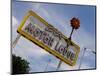 Zia Motor Lodge Sign, New Mexico, USA-Nancy & Steve Ross-Mounted Photographic Print
