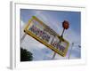 Zia Motor Lodge Sign, New Mexico, USA-Nancy & Steve Ross-Framed Photographic Print