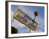 Zia Motor Lodge Sign, New Mexico, USA-Nancy & Steve Ross-Framed Photographic Print