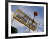 Zia Motor Lodge Sign, New Mexico, USA-Nancy & Steve Ross-Framed Photographic Print