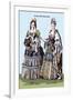 Zidmila Sophia of Sweden and Elizabeth of Bern, 18th Century-Richard Brown-Framed Art Print