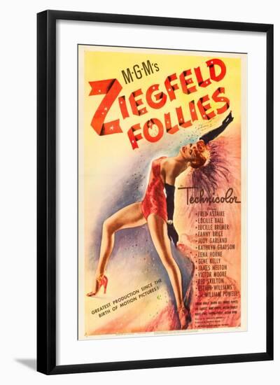 Ziegfeld Follies, 1946-null-Framed Art Print