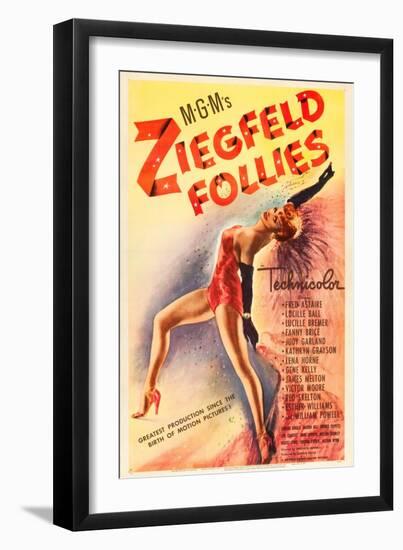 Ziegfeld Follies, 1946-null-Framed Art Print