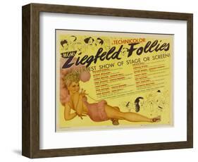 Ziegfeld Follies, 1946-null-Framed Art Print