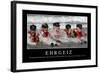 Zielstrebigkeit: Motivationsposter Mit Inspirierendem Zitat-null-Framed Photographic Print