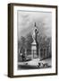 Ziethen Statue-H Leutemann-Framed Art Print