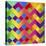 Zig Zag 1-Art Deco Designs-Stretched Canvas