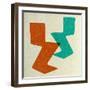 Zig Zag Chairs II-Anita Nilsson-Framed Art Print