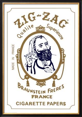 Zig Zag Cigarette Papers Advertisement Poster Prints Allposters Com