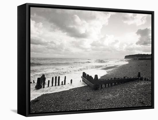 Zig-Zag Groynes, Pett Level 1987-Fay Godwin-Framed Stretched Canvas