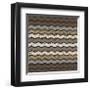 Zig Zag Zen (Neutrals)-Susan Clickner-Framed Giclee Print