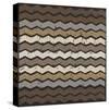 Zig Zag Zen (Neutrals)-Susan Clickner-Stretched Canvas