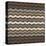 Zig Zag Zen (Neutrals)-Susan Clickner-Stretched Canvas