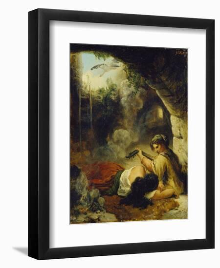 Zigeunerliebe-Friedrich Karl Hausmann-Framed Giclee Print