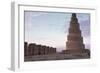 Ziggurat and the Spiral Minaret of the Great Mosque-null-Framed Giclee Print