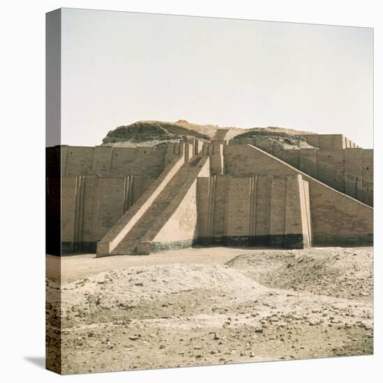 Ziggurat in Sumerian City Dating from around 4500-400Bc, Ur, Iraq, Middle East-Richard Ashworth-Stretched Canvas