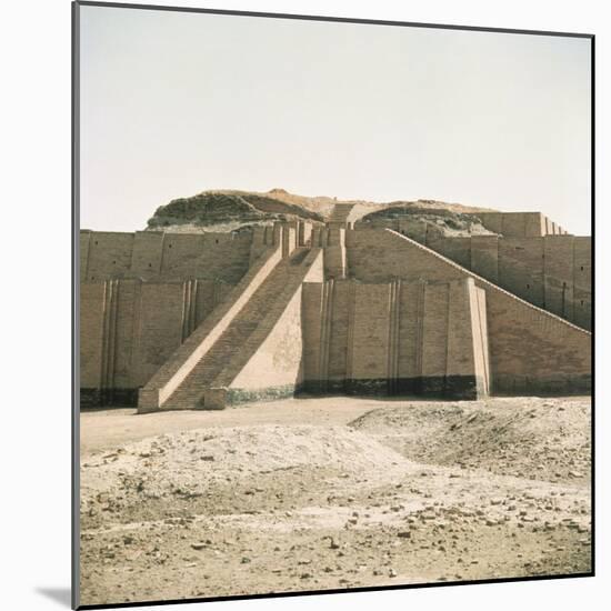 Ziggurat in Sumerian City Dating from around 4500-400Bc, Ur, Iraq, Middle East-Richard Ashworth-Mounted Photographic Print