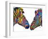 Ziggy and Zag the Zebras-Ruth Day-Framed Giclee Print