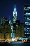 Midtown Manhattan Skyline at Night, New York City-Zigi-Photographic Print