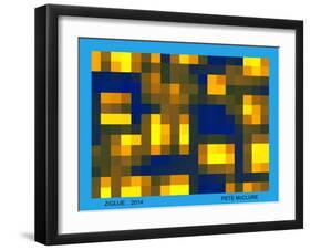 ZIGLUE, 2013-Peter McClure-Framed Giclee Print