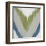 Zigs n Zags I-Rita Vindedzis-Framed Art Print