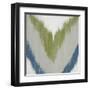 Zigs n Zags I-Rita Vindedzis-Framed Art Print