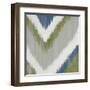 Zigs n Zags III-Rita Vindedzis-Framed Art Print