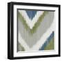 Zigs n Zags III-Rita Vindedzis-Framed Art Print