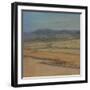 Zigzag Hedge, Somerset, 2022 (Oil on Canvas)-Antonia Myatt-Framed Giclee Print