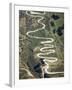 Zigzag Road to the Remarkables Ski Field, Queenstown, South Island, New Zealand-David Wall-Framed Photographic Print