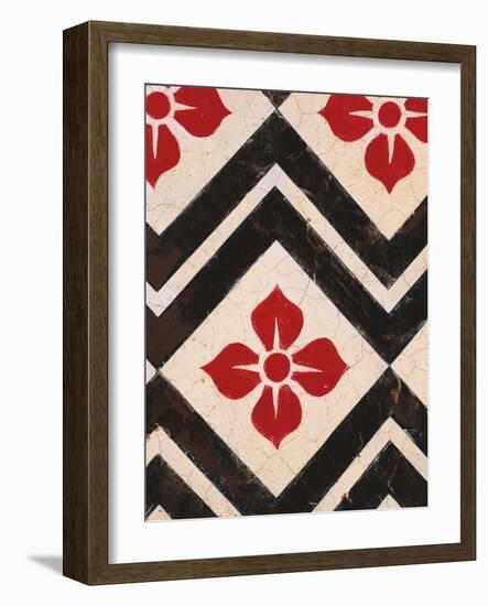 Zigzag Textile-Hope Smith-Framed Art Print