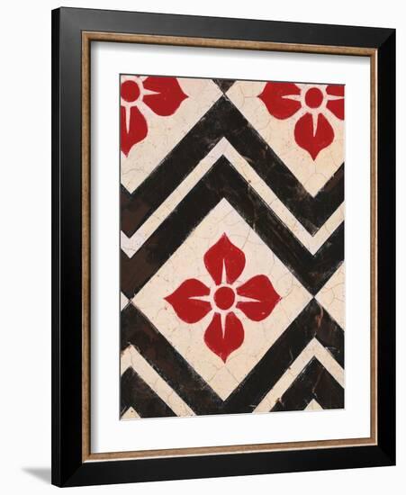 Zigzag Textile-Hope Smith-Framed Art Print