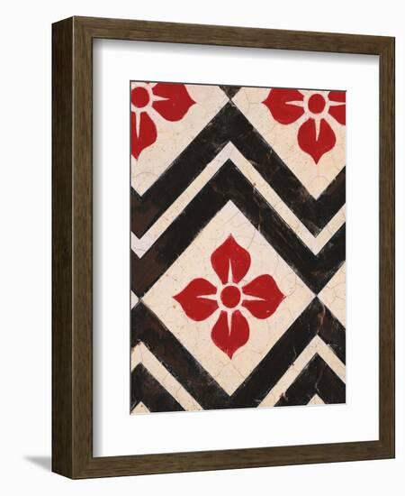 Zigzag Textile-Hope Smith-Framed Art Print