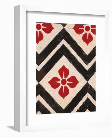 Zigzag Textile-Hope Smith-Framed Art Print