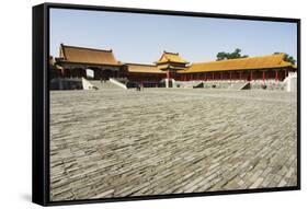 Zijin Cheng, the Forbidden City Palace Museum, UNESCO World Heritage Site, Beijing, China, Asia-Christian Kober-Framed Stretched Canvas