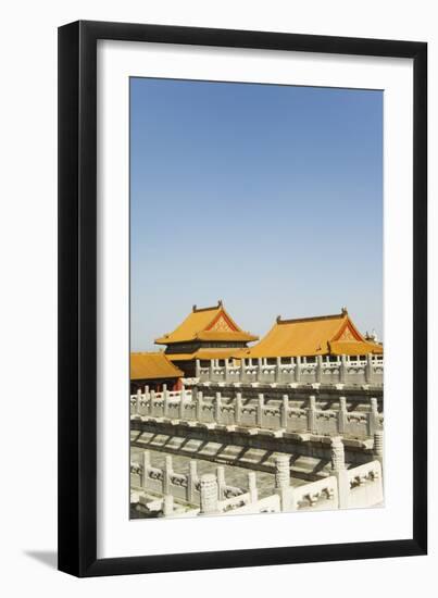 Zijin Cheng, the Forbidden City Palace Museum, UNESCO World Heritage Site, Beijing, China, Asia-Christian Kober-Framed Premium Photographic Print