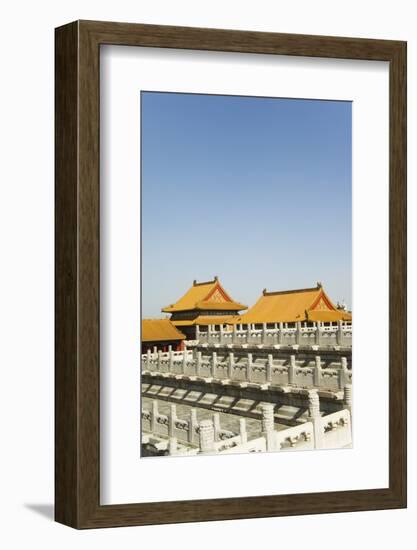 Zijin Cheng, the Forbidden City Palace Museum, UNESCO World Heritage Site, Beijing, China, Asia-Christian Kober-Framed Photographic Print