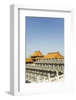 Zijin Cheng, the Forbidden City Palace Museum, UNESCO World Heritage Site, Beijing, China, Asia-Christian Kober-Framed Photographic Print