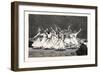 Zikr with Whirls. Dhikr or Zikr Is an Islamic Devotional Act, Egypt, 1879-null-Framed Giclee Print