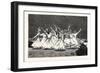 Zikr with Whirls. Dhikr or Zikr Is an Islamic Devotional Act, Egypt, 1879-null-Framed Giclee Print