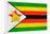 Zimbabwe Flag Design with Wood Patterning - Flags of the World Series-Philippe Hugonnard-Framed Art Print