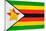 Zimbabwe Flag Design with Wood Patterning - Flags of the World Series-Philippe Hugonnard-Stretched Canvas