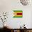 Zimbabwe Flag Design with Wood Patterning - Flags of the World Series-Philippe Hugonnard-Stretched Canvas displayed on a wall