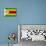 Zimbabwe Flag Design with Wood Patterning - Flags of the World Series-Philippe Hugonnard-Art Print displayed on a wall