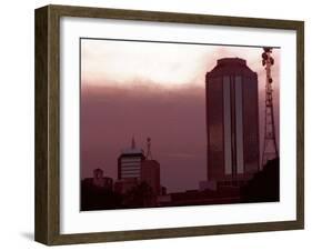 Zimbabwe's Reserve Bank Building-null-Framed Premium Photographic Print