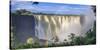 Zimbabwe, Victoria Falls, Victoria Falls National Park during rainy season (UNESCO Site)-Michele Falzone-Stretched Canvas