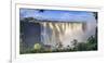 Zimbabwe, Victoria Falls, Victoria Falls National Park during rainy season (UNESCO Site)-Michele Falzone-Framed Photographic Print