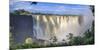 Zimbabwe, Victoria Falls, Victoria Falls National Park during rainy season (UNESCO Site)-Michele Falzone-Mounted Photographic Print