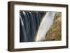 Zimbabwe, Victoria, Rainbow over Victoria Falls-William Sutton-Framed Photographic Print