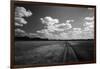 Zimbabwe, View of Road Near Linkwasha Airstrip-Stuart Westmorland-Framed Photographic Print